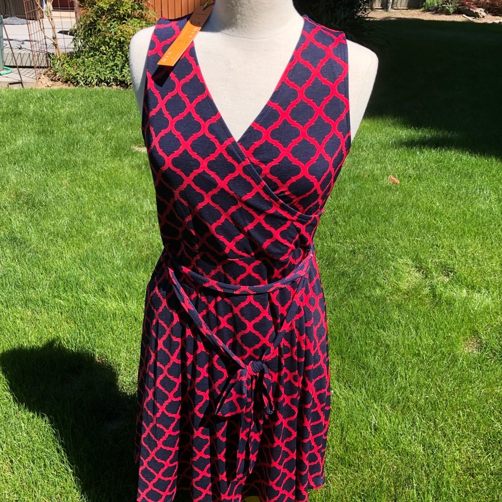 Kassidy Faux Wrap Dress